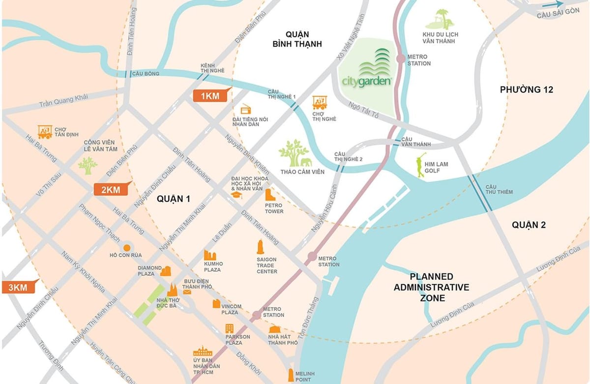 خريطة thanh binh district